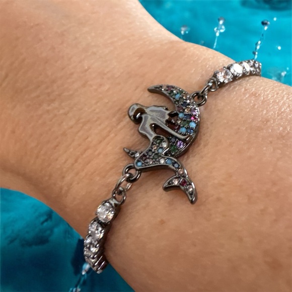 Magpie Pixiedust - Handmade Mermaid Moon adjustable bracelet - Picture 1 of 3